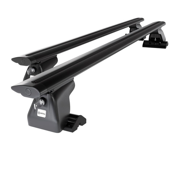 Aluminium-Dachträger für Mercedes-Benz Viano W638, W639 (1996-2014) - schwarz Dachträger Dachgepäckträger - T-profil