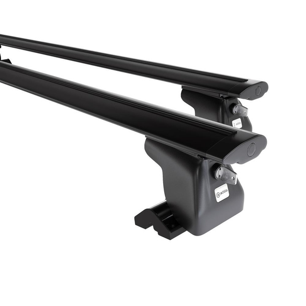 Aluminium-Dachträger für Kia Carnival mk III (2006-2014) - schwarz Dachträger Dachgepäckträger - T-profil