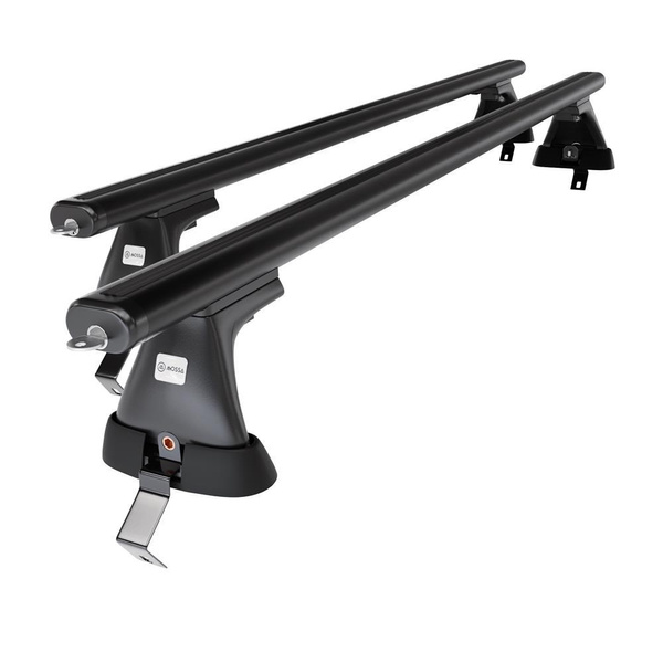 Aluminium-Dachträger für Ford Mondeo mk IV (2007-2014) - schwarz Dachträger Dachgepäckträger - ohne Montagelemente