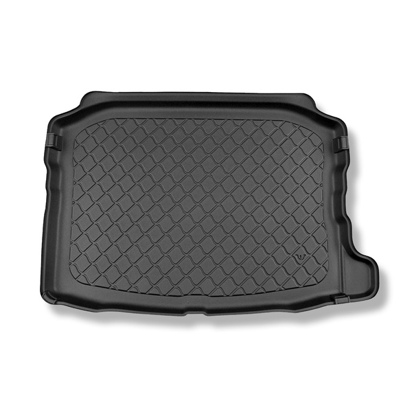 Kofferraumwanne für Seat Leon IV KL Hatchback (03.2020-....) - Kofferraummatte rutschfest Schutzmatte - vertiefte Ladefläche; Modelle ohne Varioboden; nicht für e-Hybrid PHEV