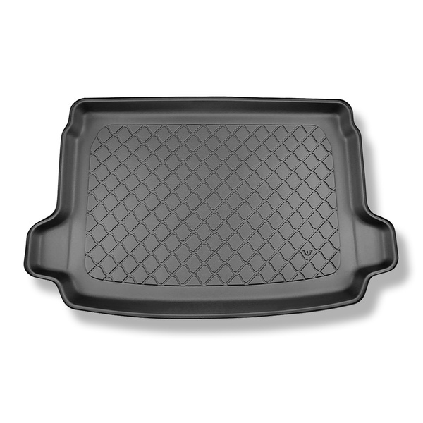 Kofferraumwanne für Fiat 600 Hatchback (01.2024-....) - Kofferraummatte rutschfest Schutzmatte - erhöhte Ladefläche; Varioboden im hoechsten Ebene