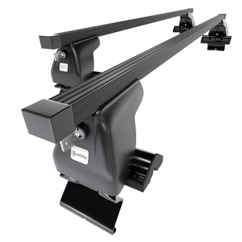 Stahl-Dachträger für Nissan Almera mk II (2000-2006) - schwarz Dachträger Dachge