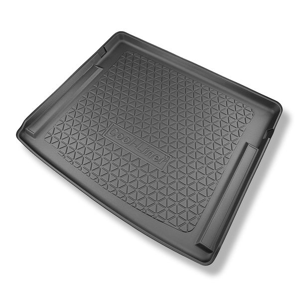 Kofferraumwanne für Nissan Ariya SUV (09.2022-....) - Kofferraummatte rutschfest Schutzmatte - obere Ladefläche; Varioboden im hoechsten Ebene; auch für Modelle mit Schienen