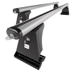 Aluminium-Dachträger für Peugeot 5008 (2009-2017) - silbern Dachträger Dachgepäckträger - Montagepunkte