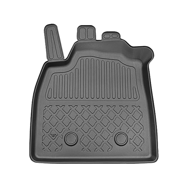 TPE Fußmatten Auto für Dacia Bigster Full Hybrid (hybrid 155) SUV (03.2025-....) - schwarz Automatten Autoteppiche