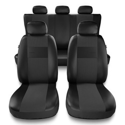 Universal Sitzbezüge Auto für Audi A4 B5, B6, B7, B8, B9 (1995-2024) - Autositzbezüge Schonbezüge für Autositze - EXL-3