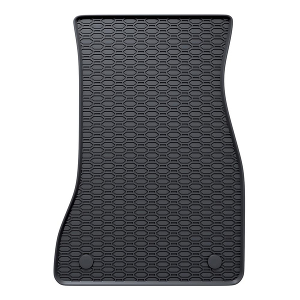 Gummifußmatten Auto für BMW 5er G30, G31 (2017-2024) - Gummimatten Gummi Fußmatten - schwarze