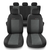 Universal Sitzbezüge Auto für Peugeot 308 I, II, III (2007-....) - Autositzbezüge Schonbezüge für Autositze - UNE-2