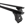 Aluminium-Dachträger für Volvo XC60 (2008-2017) - schwarz Dachträger Dachgepäckträger - integrierte Relinge