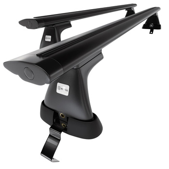 Aluminium-Dachträger für Skoda Octavia mk II (2009-2012) - schwarz Dachträger Da