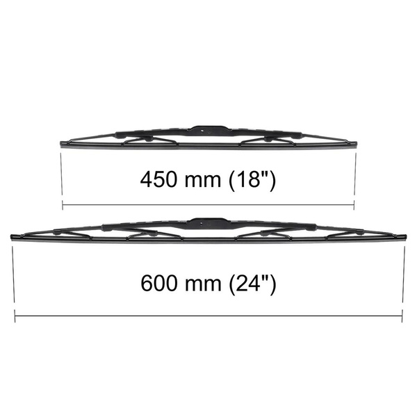Vordere Scheibenwischer für Mazda 3 III Hatchback, Limousine (07.2013-2018) - Wischerblätter Standard