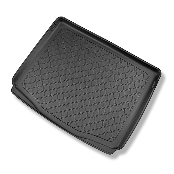 Kofferraumwanne für Ford Kuga III SUV (04.2020-....) - Kofferraummatte rutschfest Schutzmatte - mit Not-Reserverad oder Reparaturset; auch für Hybriden