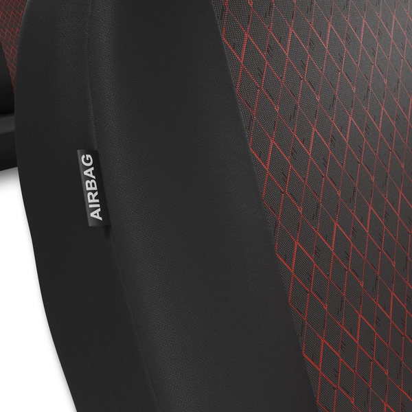 Universal Sitzbezüge Auto für Seat Cordoba I, II (1993-2009) - Autositzbezüge Schonbezüge für Autositze - PF-RD