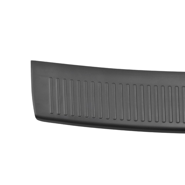 Schwarzer Ladekantenschutz für die hintere Stoßstange Skoda Rapid Limousine, Spaceback (2013-2019)