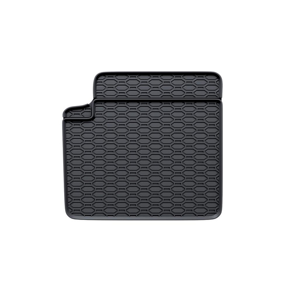 Gummifußmatten Auto für Fiat Panda II (2003-2012) - Gummimatten Gummi Fußmatten - schwarze