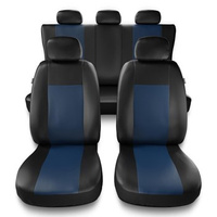 Universal Sitzbezüge Auto für Audi A4 B5, B6, B7, B8, B9 (1995-2024) - Autositzbezüge Schonbezüge für Autositze - CM-BL