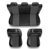 Universal Sitzbezüge Auto für Peugeot 308 I, II, III (2007-....) - Autositzbezüge Schonbezüge für Autositze - EXL-2