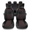 Universal Sitzbezüge Auto für Alfa Romeo 166 I, II, III (1998-2007) - Autositzbezüge Schonbezüge für Autositze - EXL-5