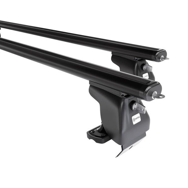 Aluminium-Dachträger für DS 4 (2011-2018) - schwarz Dachträger Dachgepäckträger - ohne Montagelemente