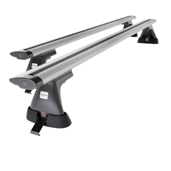 Aluminium-Dachträger für Toyota Hiace (2007-2012) - silbern Dachträger Dachgepäckträger - Montagepunkte