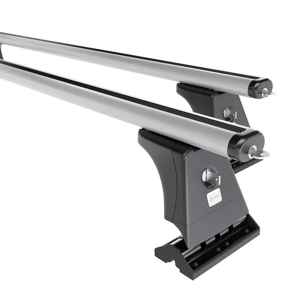 Aluminium-Dachträger für Seat Leon mk I (1999-2005) - silbern Dachträger Dachgepäckträger - Montagepunkte