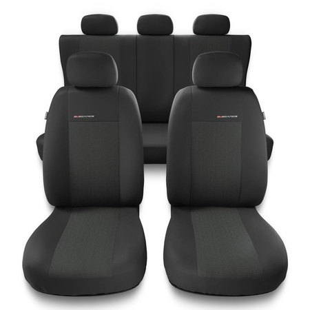 Universal Sitzbezüge Auto für Peugeot 407 (2004-2011) - Autositzbezüge Schonbezüge für Autositze - UNE-1