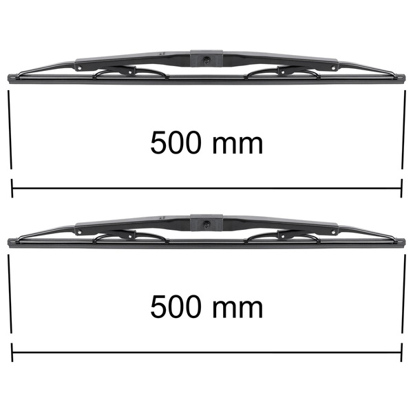 Vordere Scheibenwischer für Autosan H9 Reisebus (1990-2006) - Wischerblätter Standard