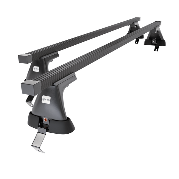 Stahl-Dachträger für Ford C-Max mk II (2015-2019) - schwarz Dachträger Dachgepäckträger - ohne Montagelemente