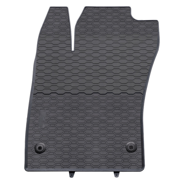 Gummifußmatten Auto für Fiat Tipo Limousine (2016-....) - Gummimatten Gummi Fußmatten - schwarz - 4 Stk.