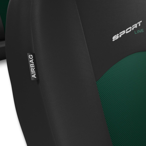 Universal Sitzbezüge Auto für Mercedes-Benz C Klasse W202, W203, W204, W205, W206 (1993-....) - Autositzbezüge Schonbezüge für Autositze - S-GR