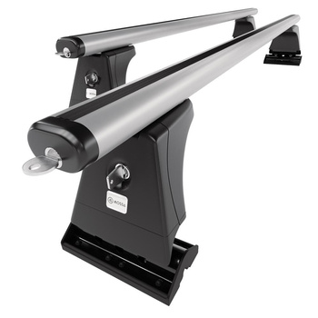 Aluminium-Dachträger für Citroen C3 (2009-2016) - silbern Dachträger Dachgepäckt