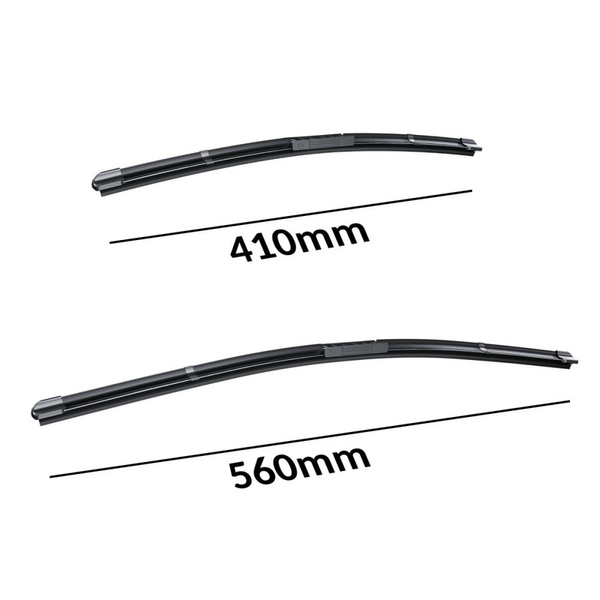 Vordere Scheibenwischer für Chevrolet Kalos T200 Hatchback (02.2005-04.2008) - Wischerblätter Flach