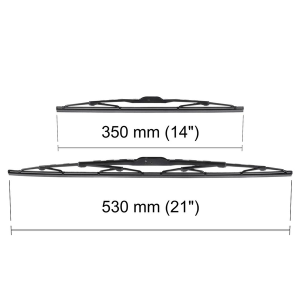 Vordere Scheibenwischer für Suzuki Celerio Hatchback (10.2014-2019) - Wischerblätter Standard