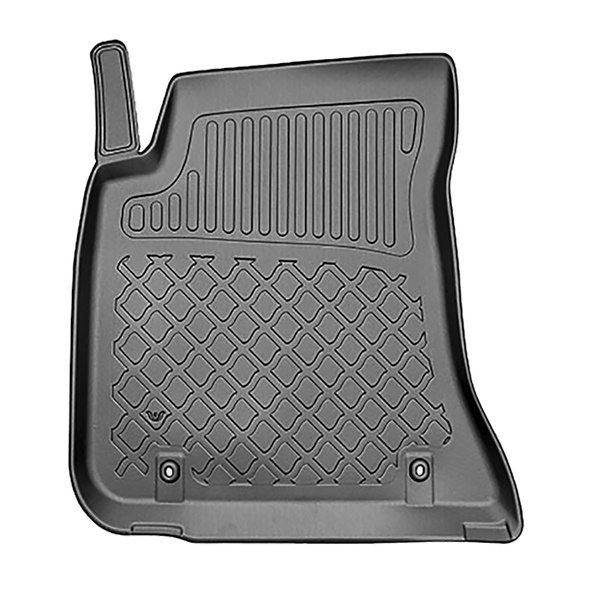 TPE Fußmatten Auto für Dodge Challenger III Coupé (2014-....) - schwarz Automatten Autoteppiche