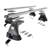 Aluminium-Dachträger für Volkswagen Passat B6 (2004-2009) - silbern Dachträger Dachgepäckträger - ohne Montagelemente
