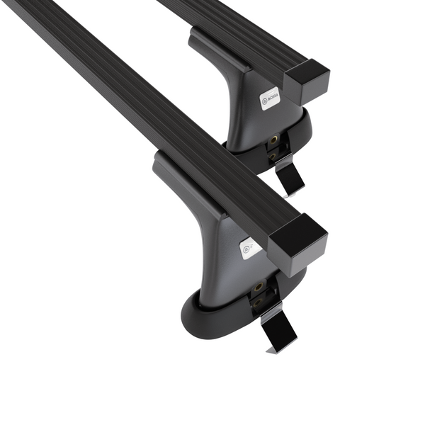 Stahl-Dachträger für Ford Focus IV (2019-....) - schwarz Dachträger Dachgepäckträger - ohne Montagelemente