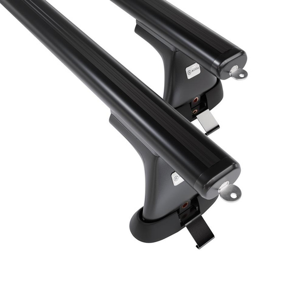 Aluminium-Dachträger für Citroen Berlingo mk I (2003-2010) - schwarz Dachträger Dachgepäckträger - Montagepunkte