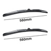 Vordere Scheibenwischer für Dodge RAM IV Pick-Up (2010-2018) - Wischerblätter hybride
