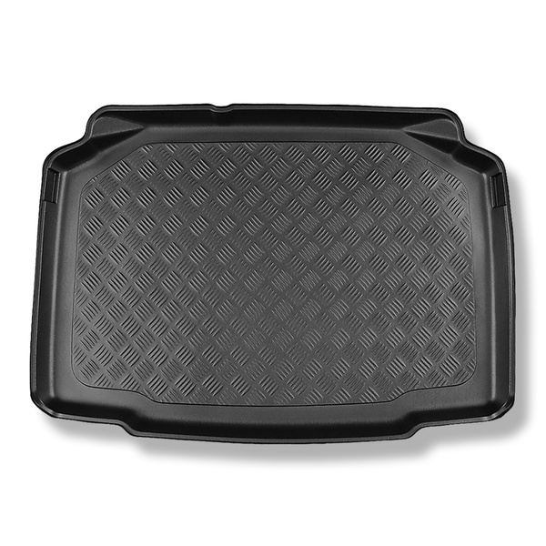 Kofferraumwanne für Skoda Kamiq SUV (09.2019-....) - Kofferraummatte rutschfest Schutzmatte - untere Ladefläche (ohne höhenverstellbarem Ladeboden)