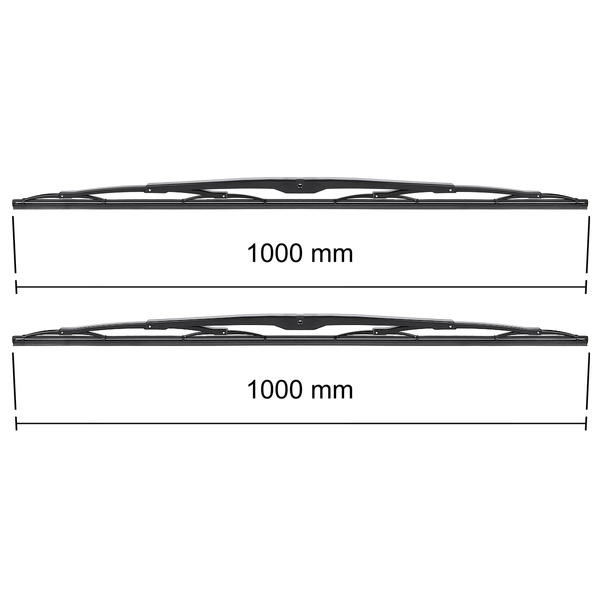 Vordere Scheibenwischer für Van Hool T900 Reisebus (1995-2019) - Wischerblätter Standard