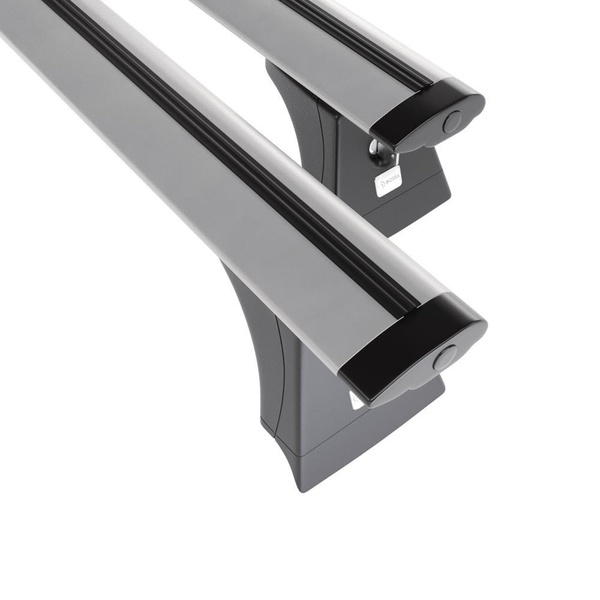 Aluminium-Dachträger für Seat Alhambra mk I (2001-2009) - silbern Dachträger Dachgepäckträger - Montagepunkte