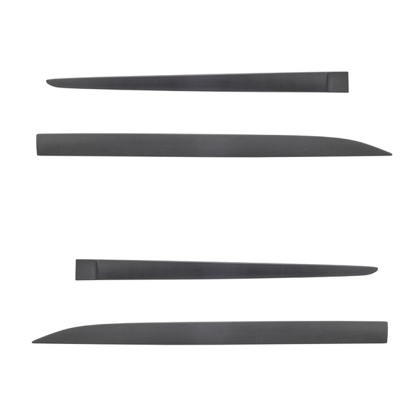 Schwarze Auto Seitenschutzleisten Chevrolet Orlando MPV (2010-2018)