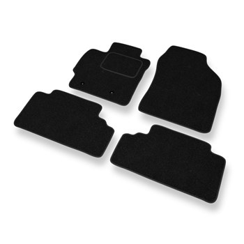 Fußmatten Auto für Toyota Auris I Hatchback (2007-2012) - schwarze Automatten Au